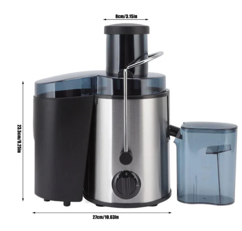 EXTRACTEUR DE JUS DE FRUITS ET DE LEGUMES GRANDES PUISSANCE