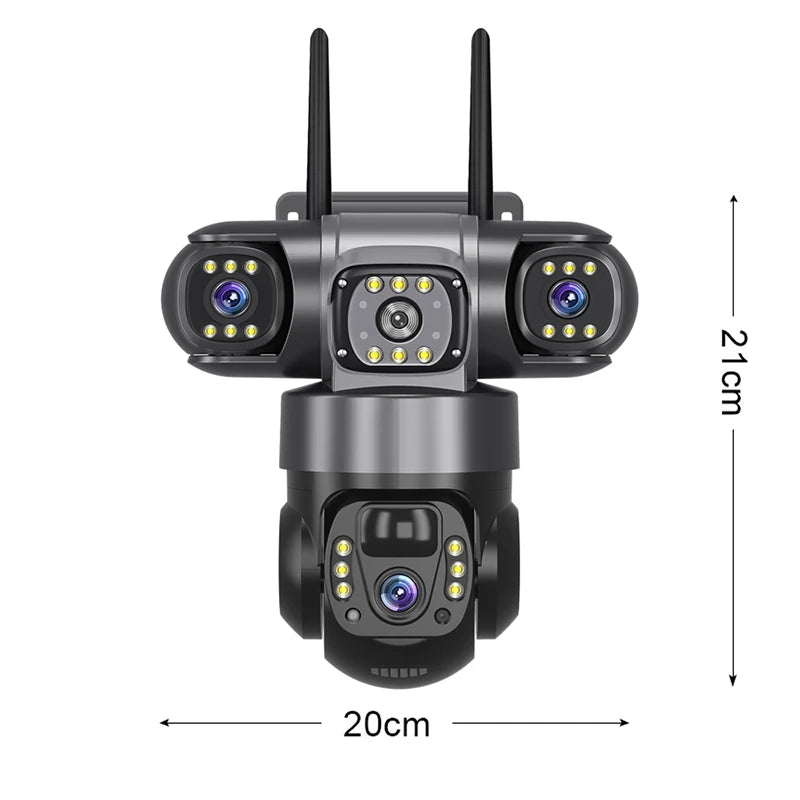 Caméra de Surveillance Solaire 4G Intelligente
