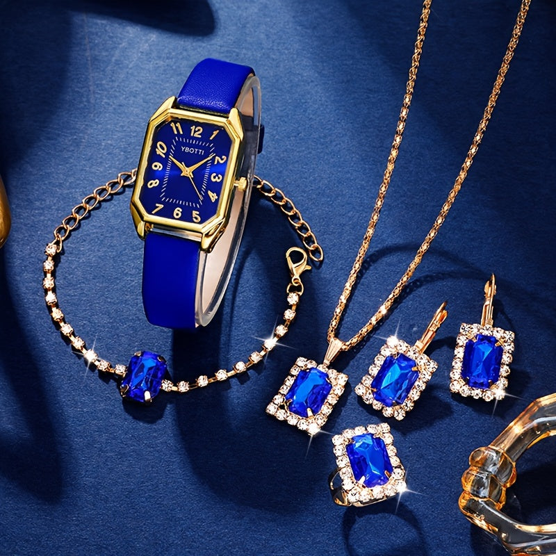 Ensemble Montre et Bijoux Luxe Femme