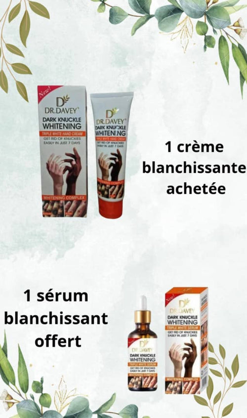 Crème anti fards et mamies & quintos noirs